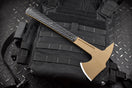 Knight Hawk Black G-10 Handles with Burnt Bronze Cerakote Finish and Sheath