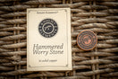 Limited Edition Hammered Worry Coin - Copper