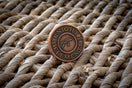 Limited Edition Hammered Worry Coin - Copper