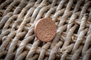 Limited Edition Hammered Worry Coin - Copper