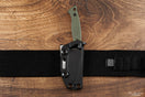 Mummert Knives Slotted Titanium Tumbled Reverse Clip w/ Mounting Hardware