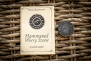 Limited Edition Hammered Worry Coin - Copper
